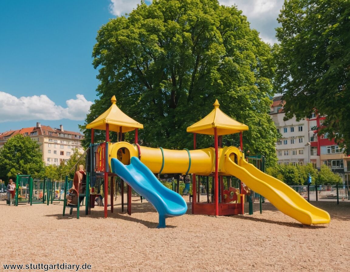 Spielplatz Kronprinzstraße - Spielplätze Stuttgart